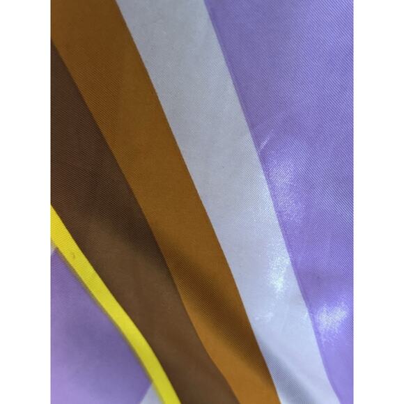 Vtg. Scarf Square Geometric 30” Color Block Career Multi-functional Art Deco MCM - Picture 2 of 8